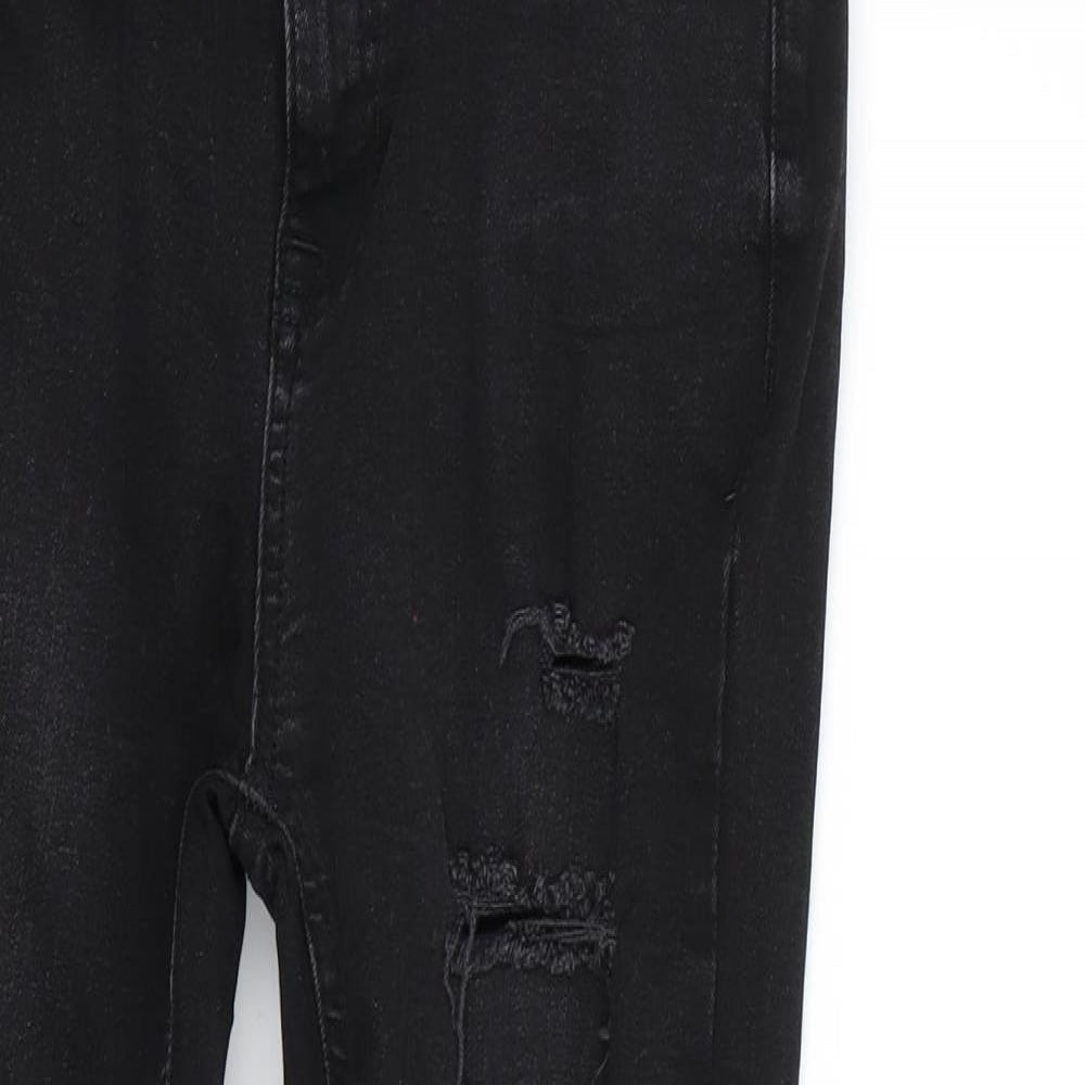 New Look Womens Black   Skinny Jeans Size 10 L23 in