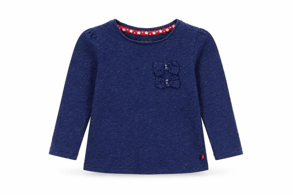 Front view of F&F Baby Blue Basic T-Shirt, size 12-18, Months
