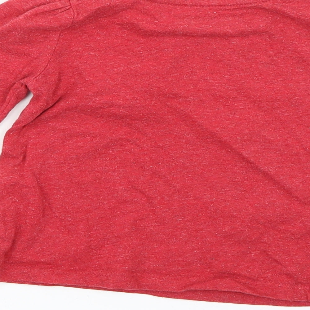 F&F Baby Red   Basic T-Shirt Size 12-18 Months