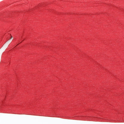 F&F Baby Red   Basic T-Shirt Size 12-18 Months