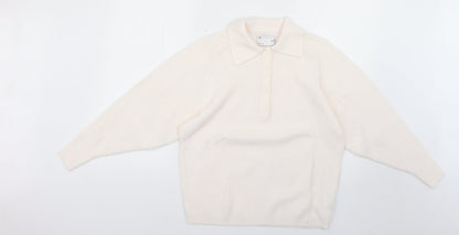 Womens UK Size 4 ASOS Pink Pullover Jumper