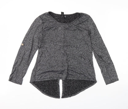 Womens UK Size 10 Izabel Black Pullover Jumper