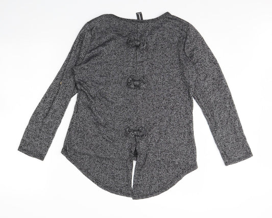 Izabel Womens Black   Pullover Jumper Size 10