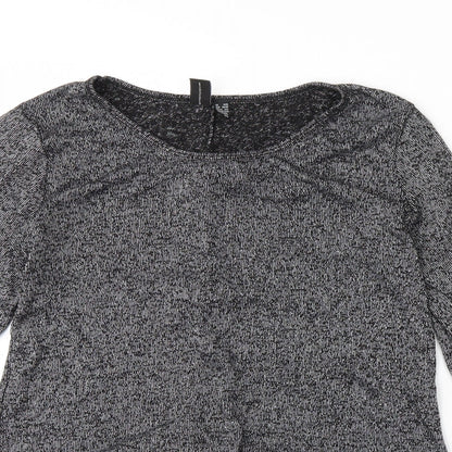 Womens UK Size 10 Izabel Black Pullover Jumper