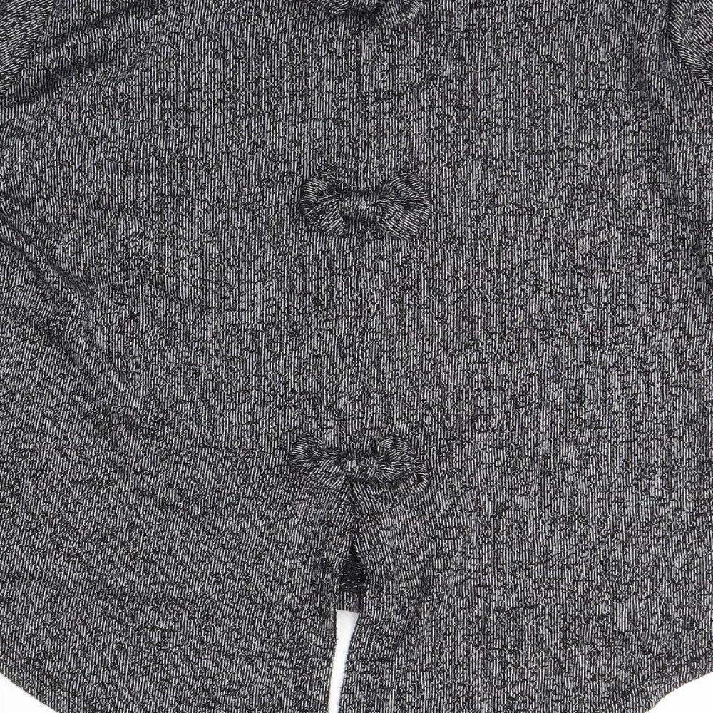 Womens UK Size 10 Izabel Black Pullover Jumper