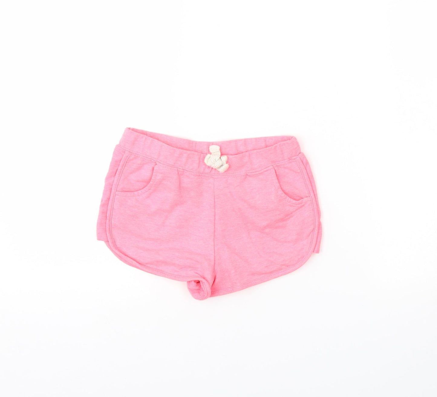 I Love Girls Wear Girls Pink   Sweat Shorts Size 7 Years