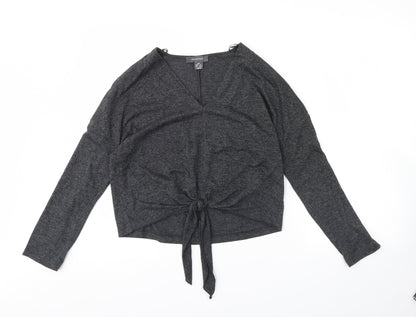 Primark Womens Grey   Basic Blouse Size 2XS