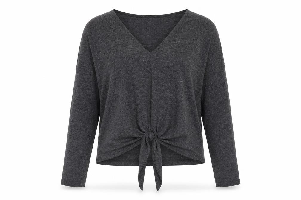 Womens UK Size 2XS Primark Grey Basic Blouse