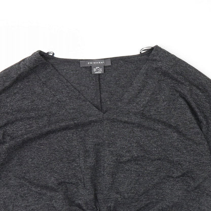 Primark Womens Grey   Basic Blouse Size 2XS