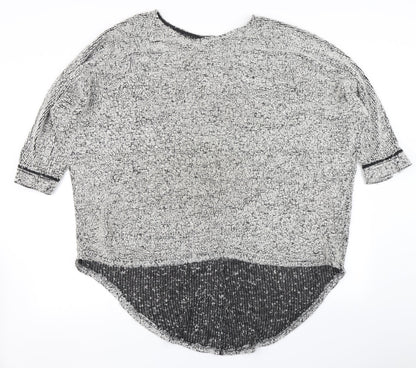 Preworn Womens Grey   Basic T-Shirt Size 12