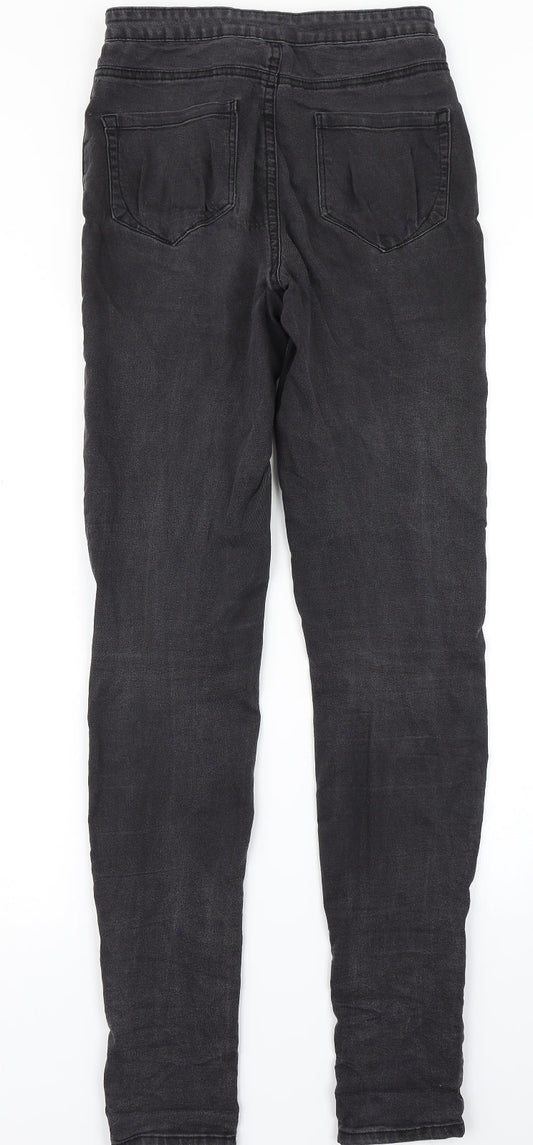 Denim Co Womens Black  Denim Skinny Jeans Size 10 L30 in