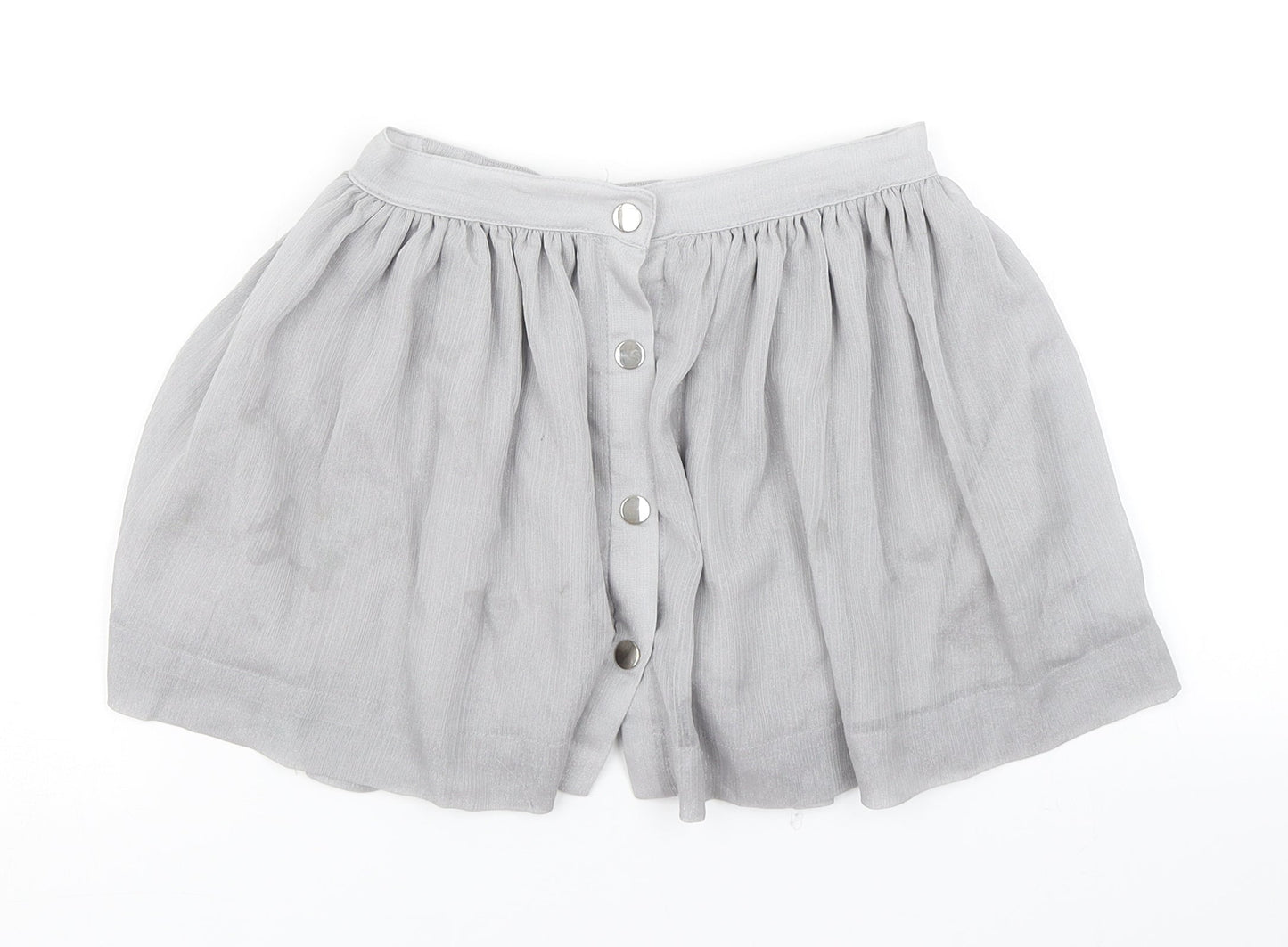 Minoti Girls Grey   Skater Skirt Size 5-6 Years