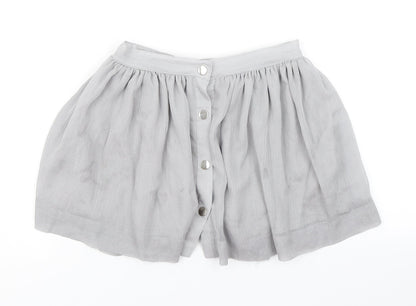 Minoti Girls Grey   Skater Skirt Size 5-6 Years