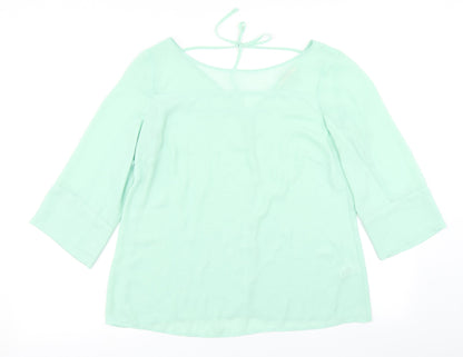 George Womens Green   Basic Blouse Size 12