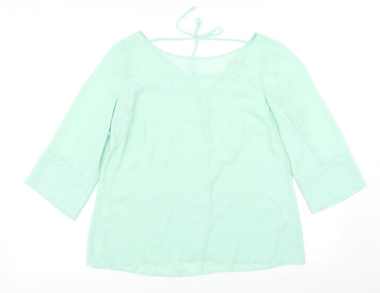 George Womens Green   Basic Blouse Size 12