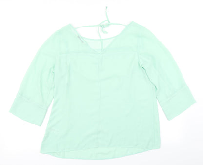 George Womens Green   Basic Blouse Size 12