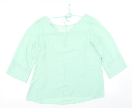George Womens Green   Basic Blouse Size 12