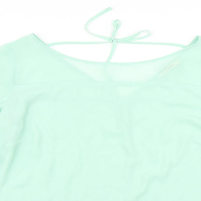 George Womens Green   Basic Blouse Size 12