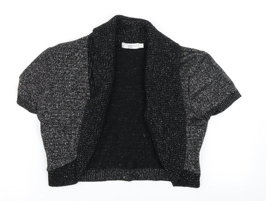 Womens UK Size 6 New Look Black Cardigan Jumper