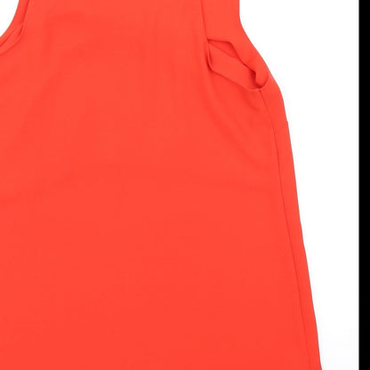 Papaya Womens Red   Basic Blouse Size 10