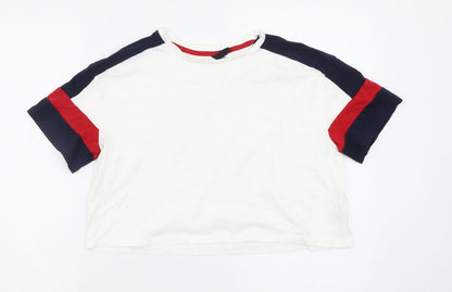 Divided by H&M Womens Multicoloured   Basic T-Shirt Size M