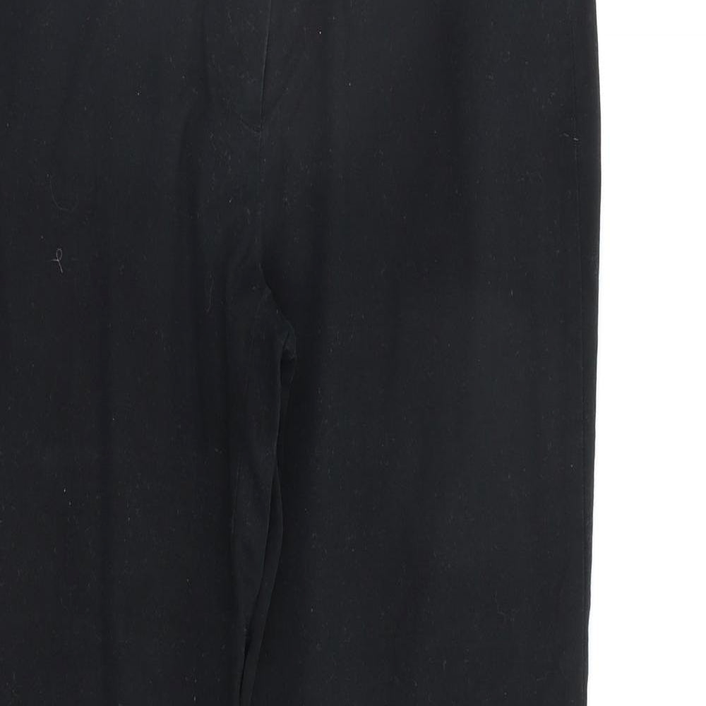 Womens UK Size 32 in camaieu Regular Fit  Black Trousers