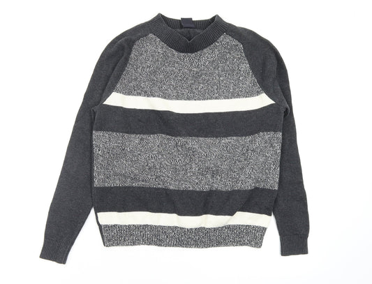 Gap Womens Multicoloured Striped  Pullover Jumper Size XS