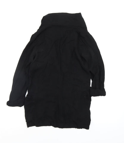 Womens UK Size 8 New Look Black Cardigan Jumper