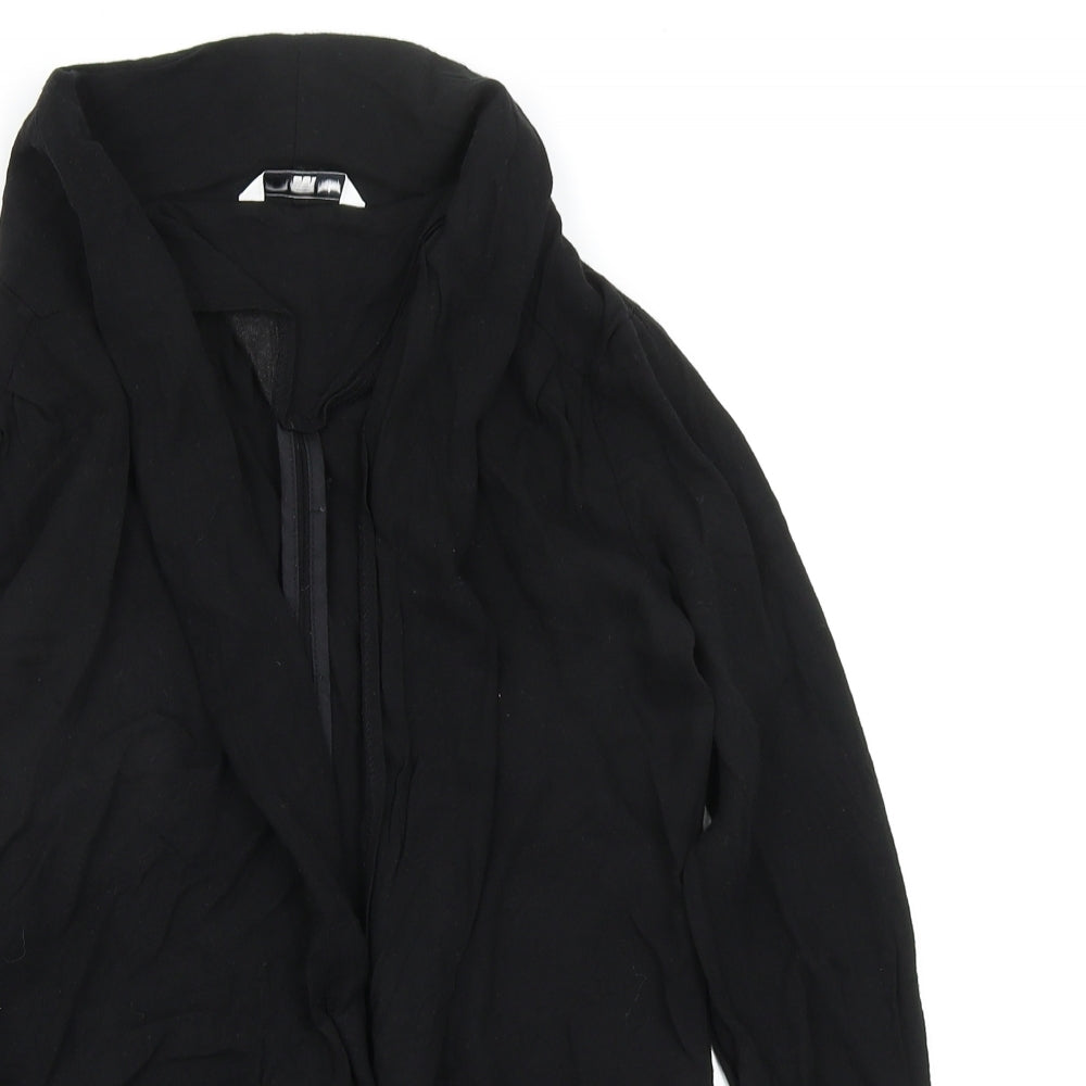 Womens UK Size 8 New Look Black Cardigan Jumper