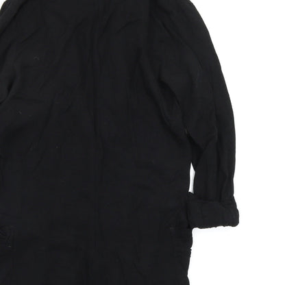 Womens UK Size 8 New Look Black Cardigan Jumper