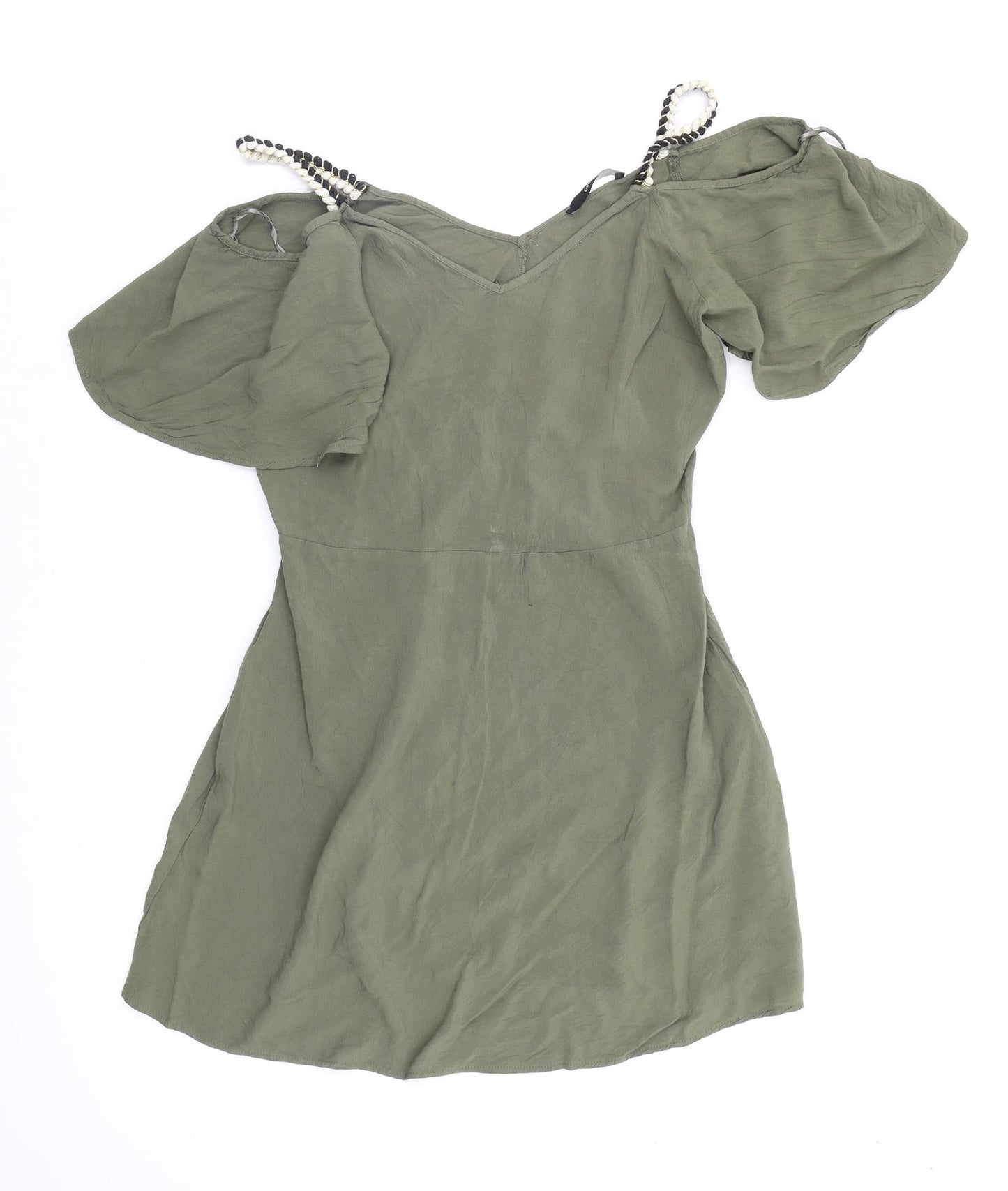 Asda George Womens Green   Fit & Flare  Size 12