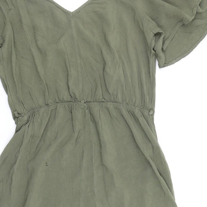 Asda George Womens Green   Fit & Flare  Size 12