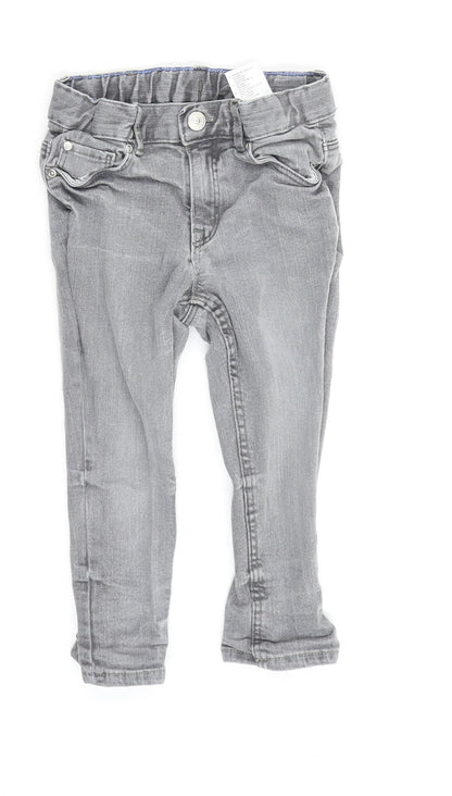 H&M Boys Grey   Cargo Jeans Size 24 Months