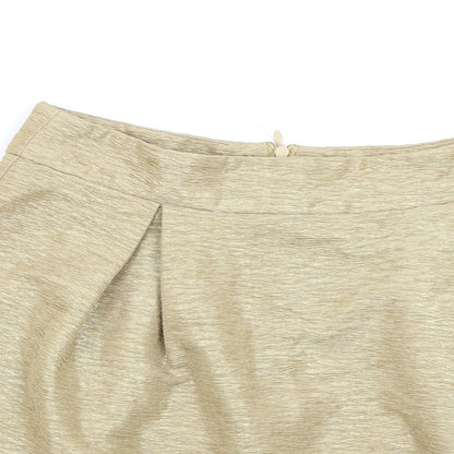 Love Label Womens Gold   Flare Skirt Size 8