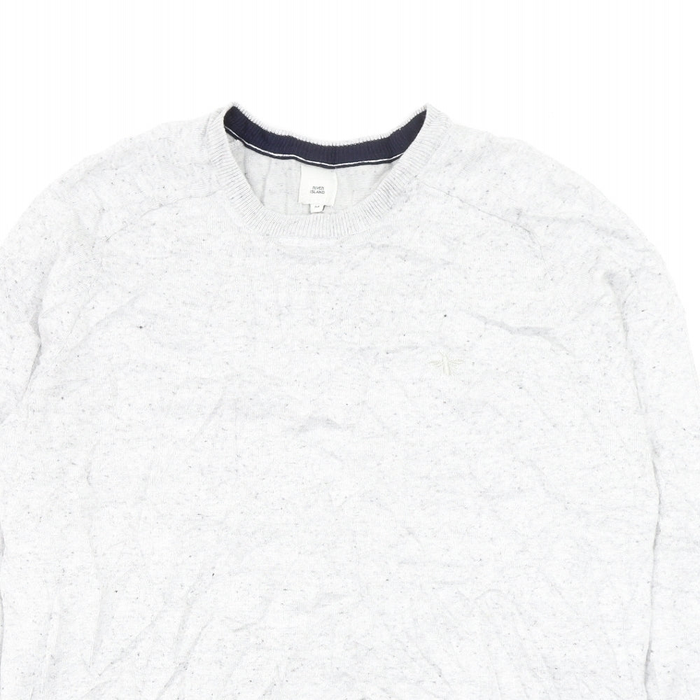 River Island Mens Grey   Pullover Jumper Size M