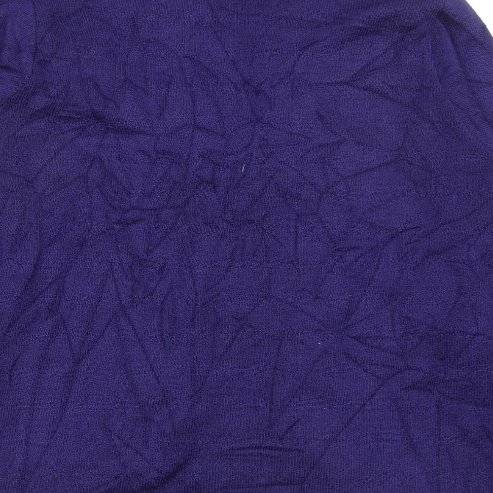 Womens UK Size M keeno Blue Pullover Jumper