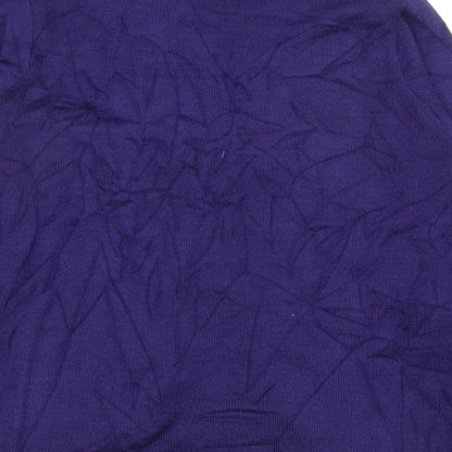 Womens UK Size M keeno Blue Pullover Jumper