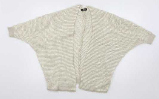 Womens UK Size S Select Ivory Cardigan Jumper