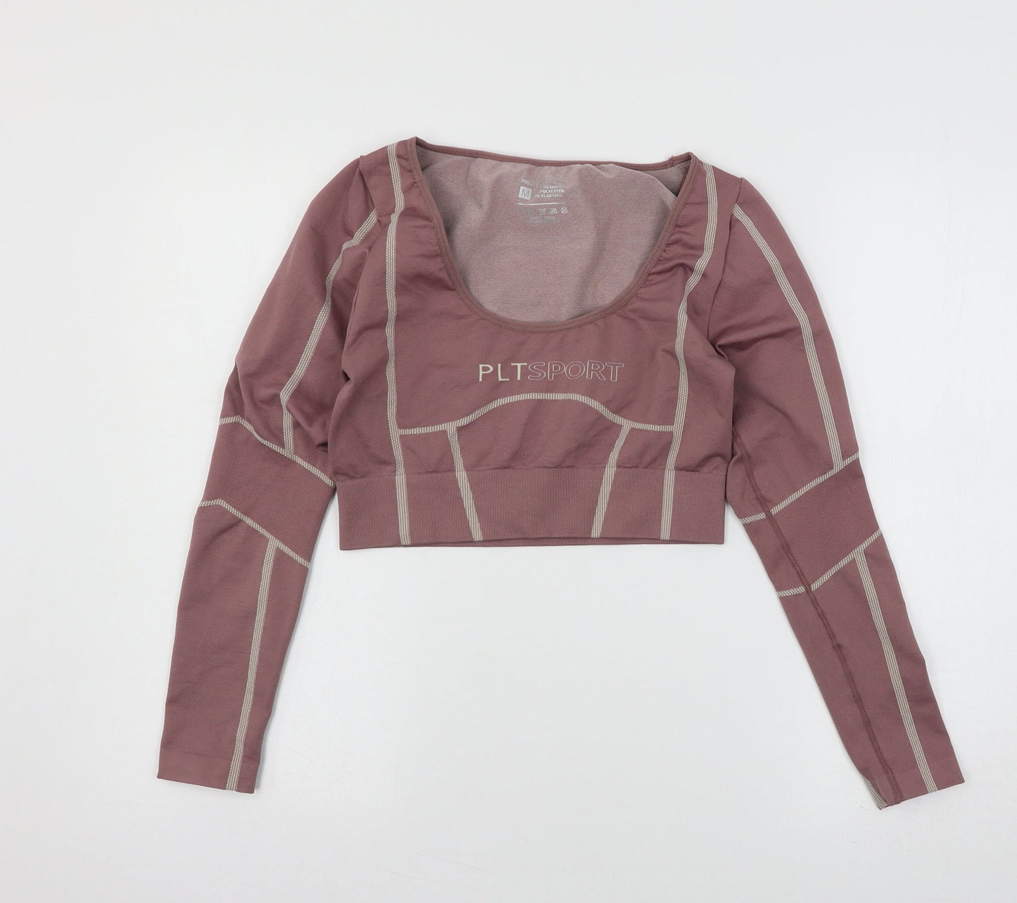 Womens UK Size M PRETTYLITTLETHING Purple Basic T-Shirt