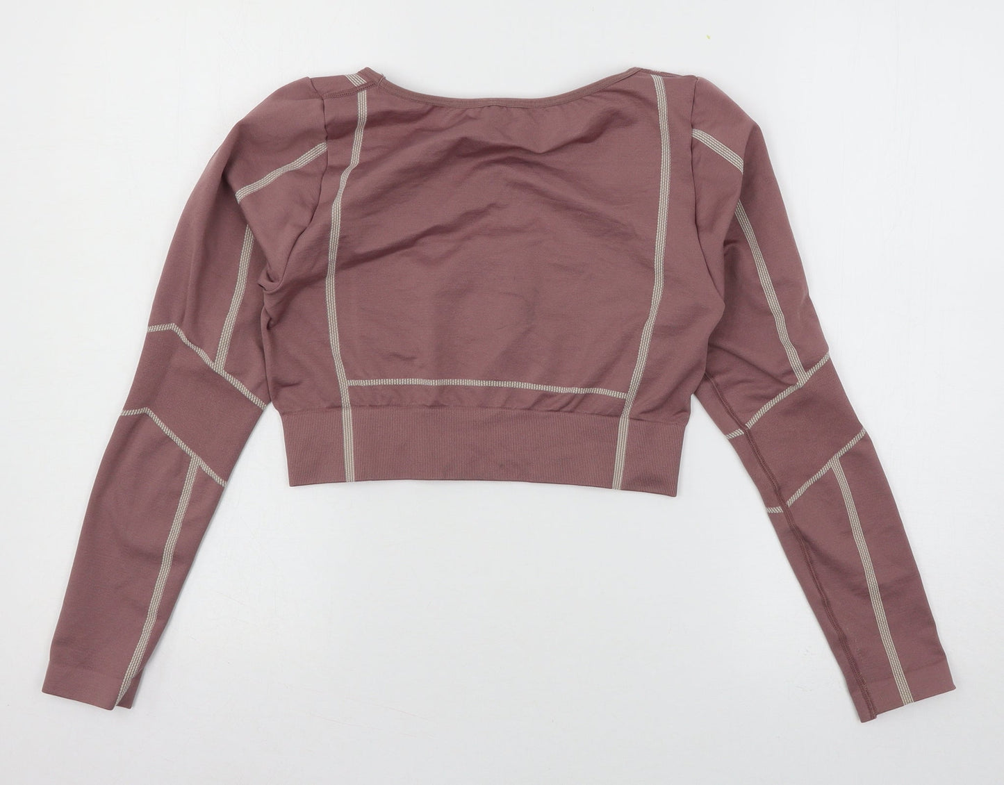Womens UK Size M PRETTYLITTLETHING Purple Basic T-Shirt
