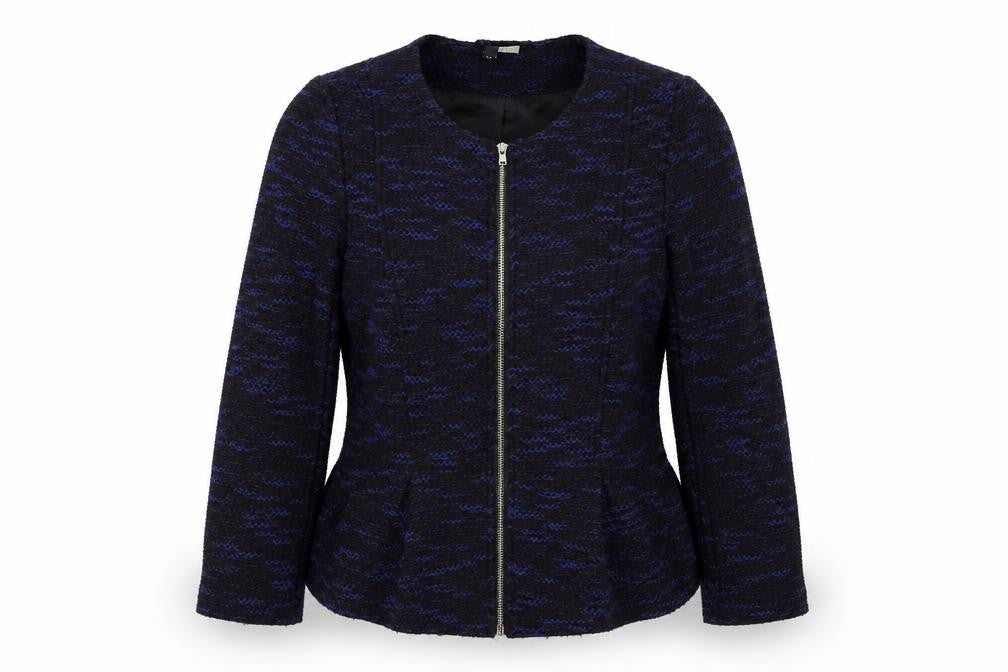 Womens UK Size 14 Divided by H&M Blue Jacket