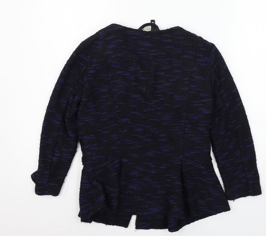 Divided by H&M Womens Blue Striped  Jacket  Size 14