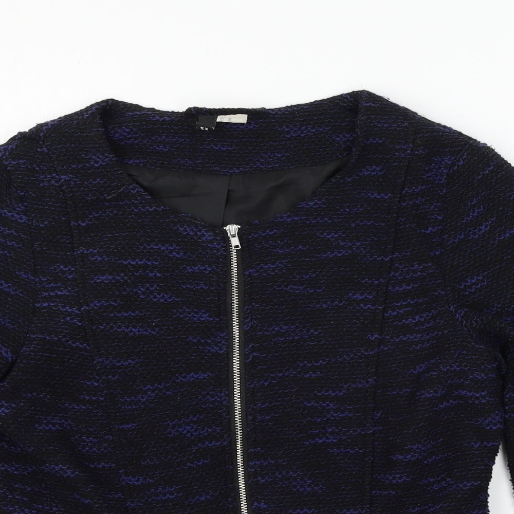 Divided by H&M Womens Blue Striped  Jacket  Size 14