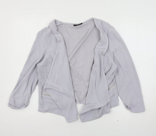 Womens UK Size M Wallis Blue Cardigan Jumper