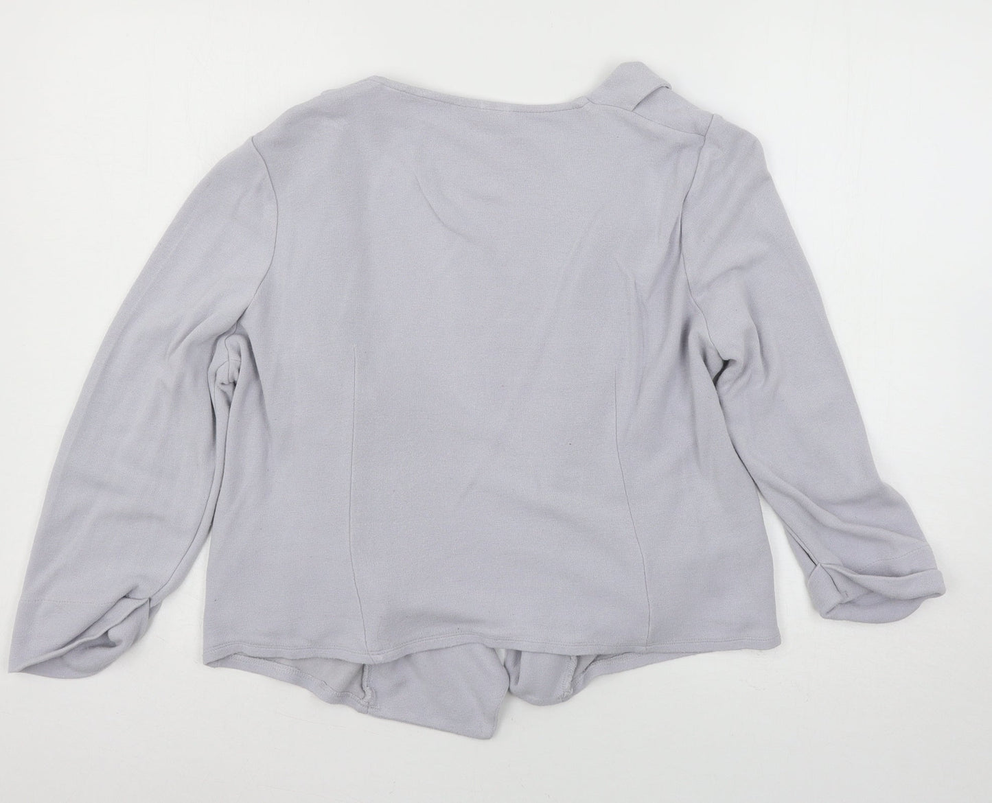 Womens UK Size M Wallis Blue Cardigan Jumper