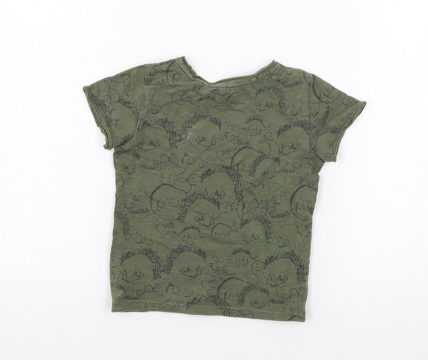NEXT Baby Green  Jersey Basic T-Shirt Size 9-12 Months  - Dinosaur