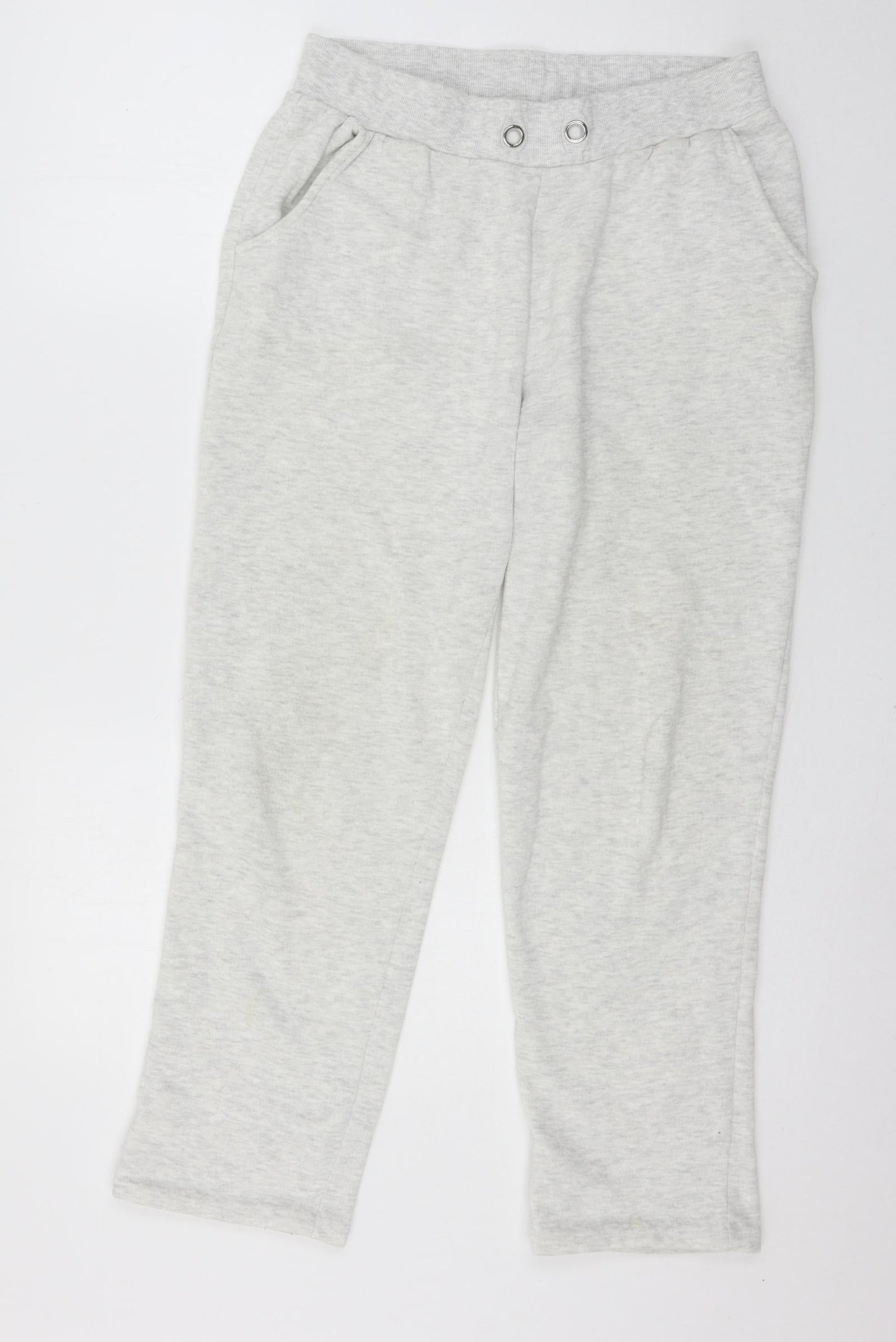 Womens UK Size 10 Peacocks Regular Fit Jogger Grey Trousers