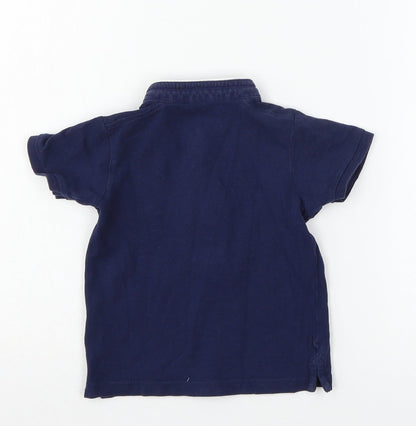 Back view of Matalan Baby Black Jersey Basic T-Shirt, size 18-24, Months