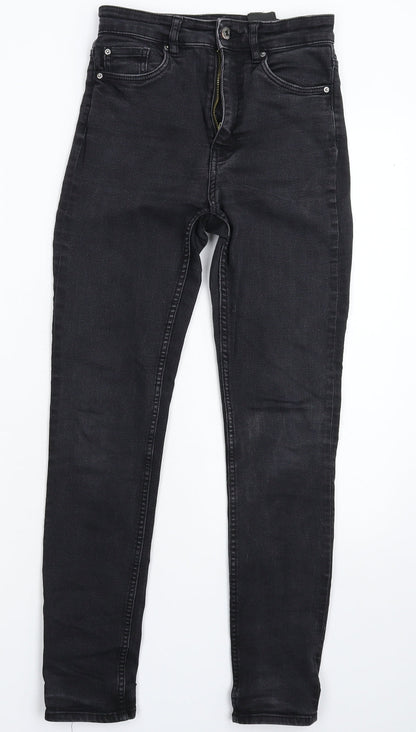 Womens UK Size 6 H&M Extra-Slim Fit Jegging Black Jeans
