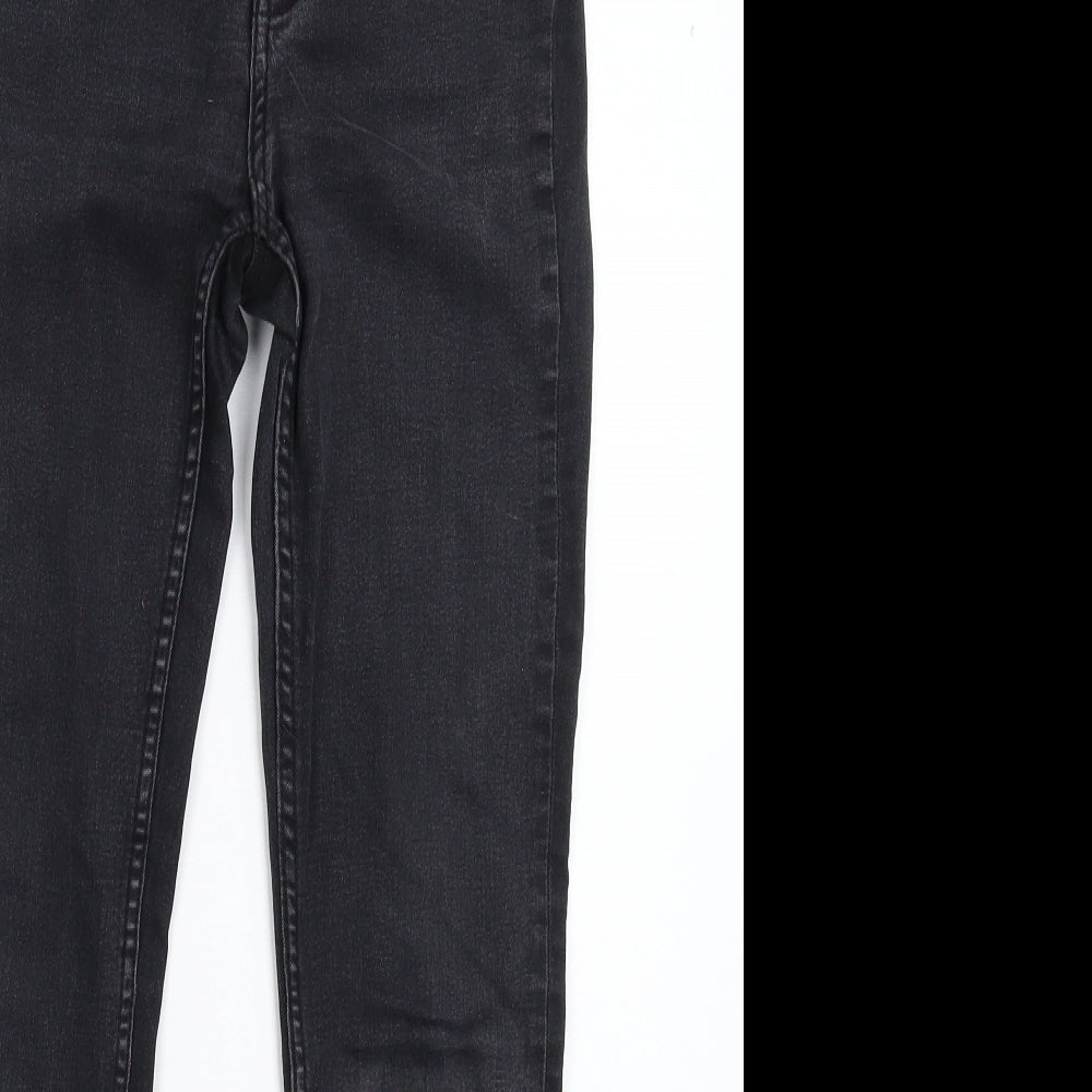 Womens UK Size 6 H&M Extra-Slim Fit Jegging Black Jeans